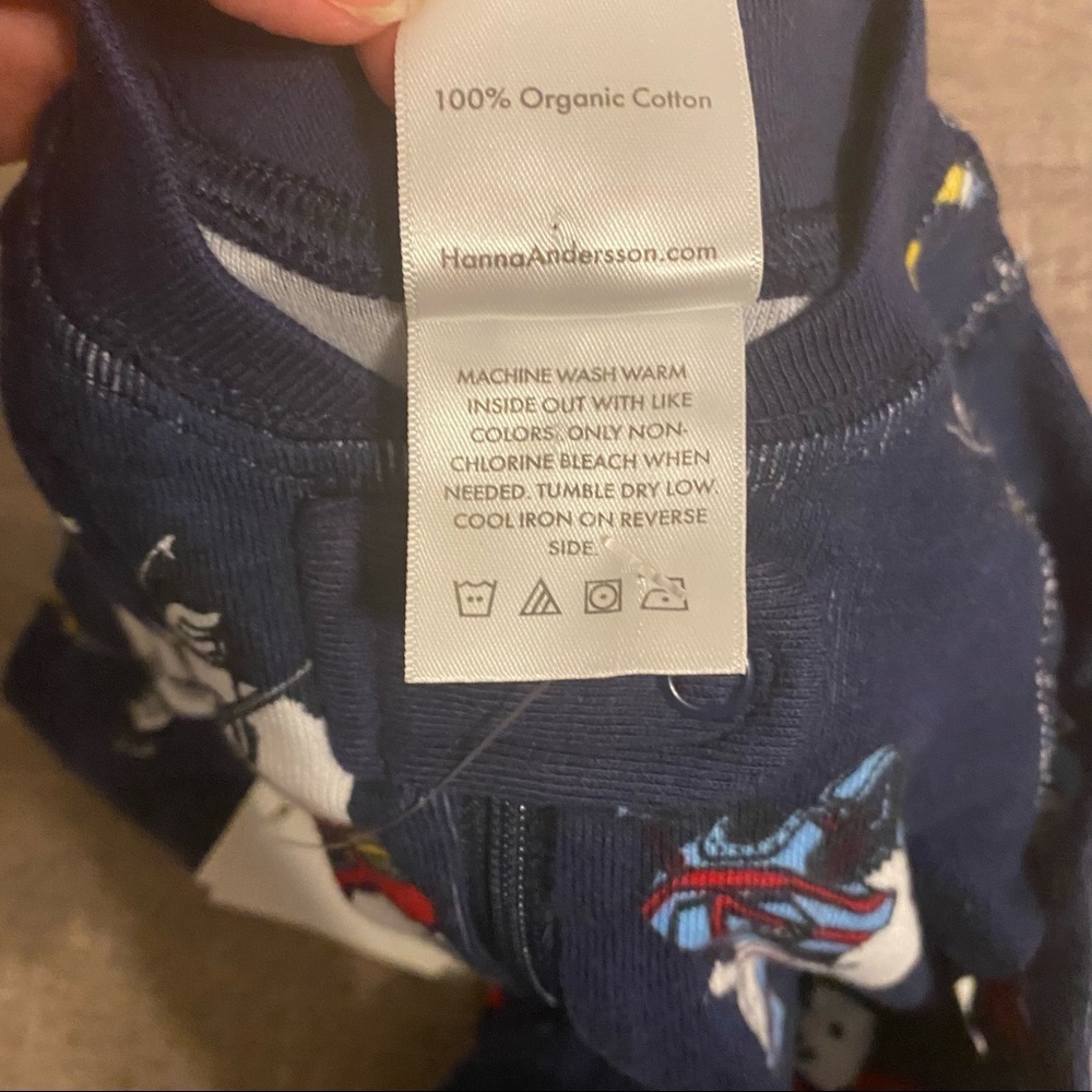 Hanna Andersson Winter Infant NWT Zip Sleeper Polar Bear Kitty Mouse - Picture 6 of 7